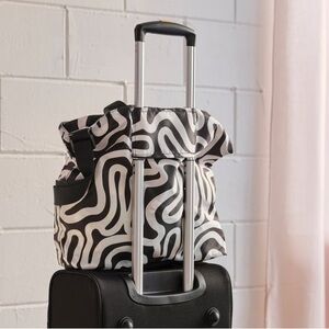 IKEA RÄCKLA Black and White Tote Bag